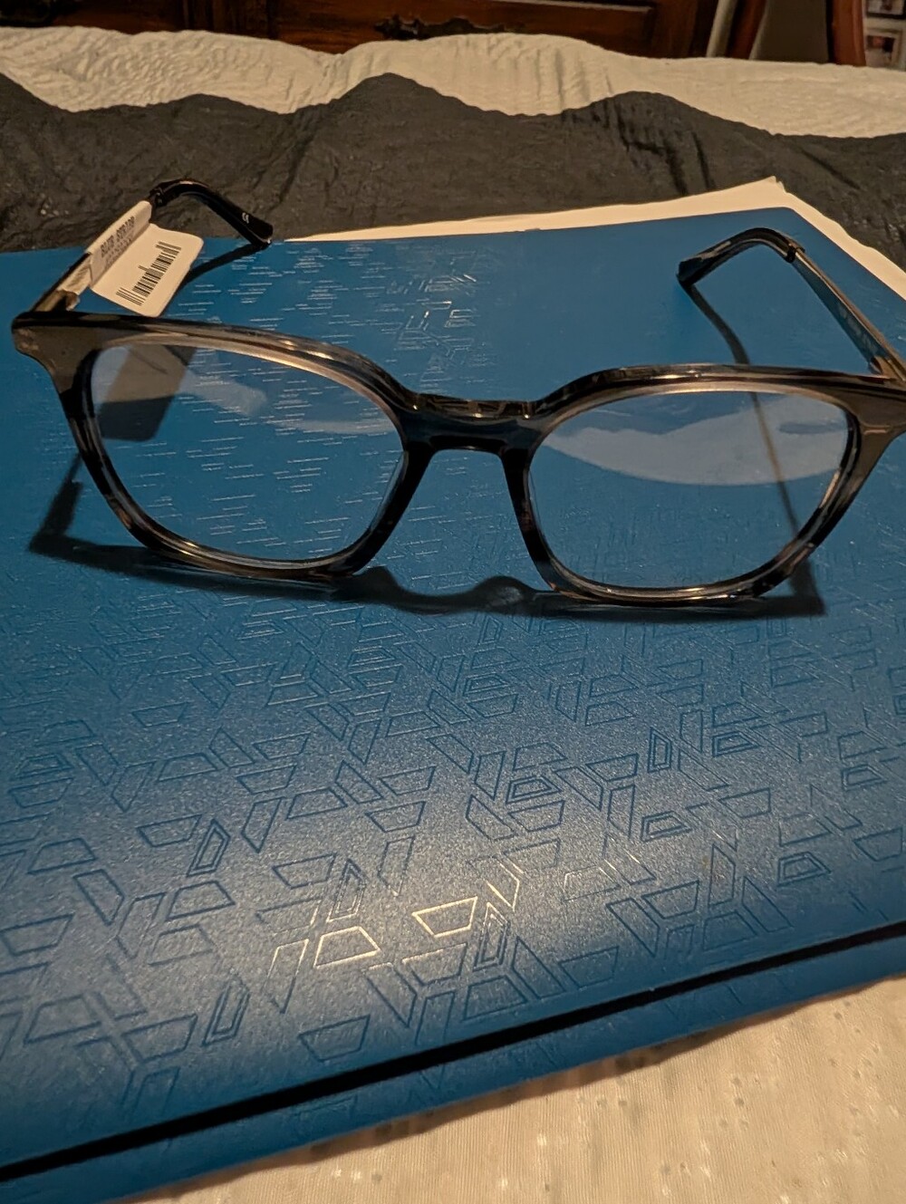 Clear Smoke Blue Reading Glasses - Home Accents